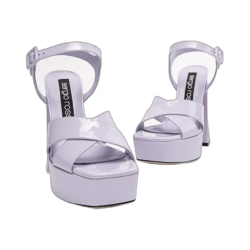 Logo High-Heeled Sandals