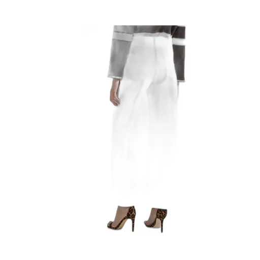 High-Waisted Long Jeans