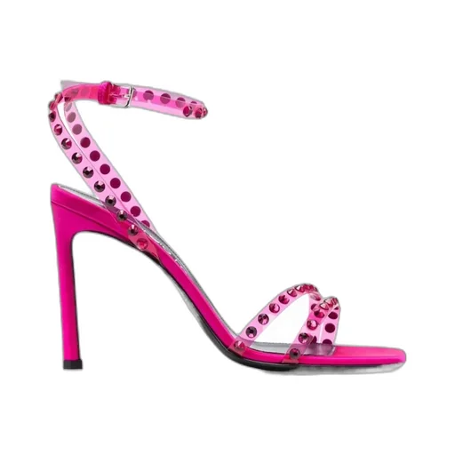 Crystal-Embellished Sandals