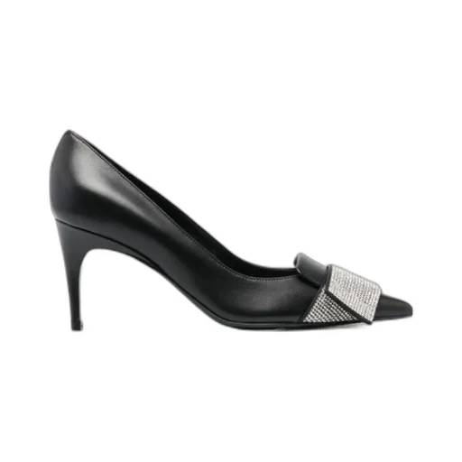 Crystal Decorated High Heels