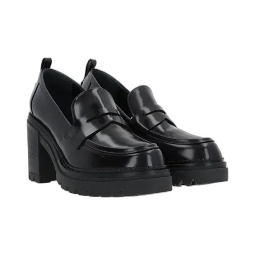 Joan 90Mm Leather Loafers