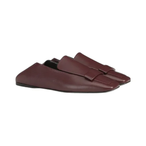 Square Head Loafer Shoes
