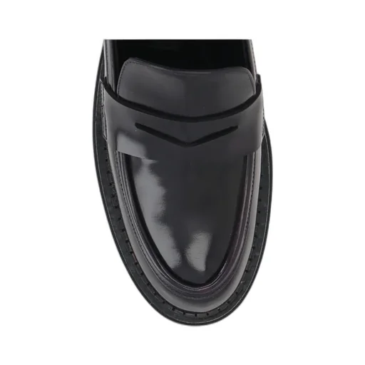 Joan 90Mm Leather Loafers