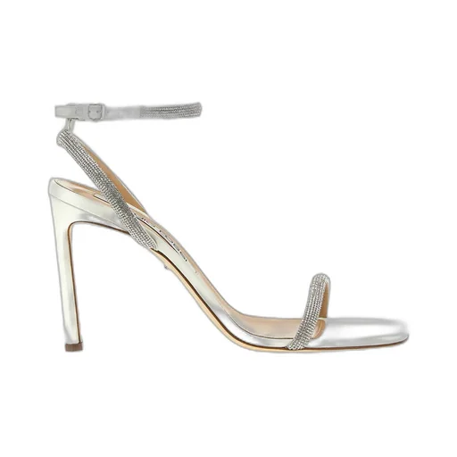 Square-Headed Stiletto Sandals