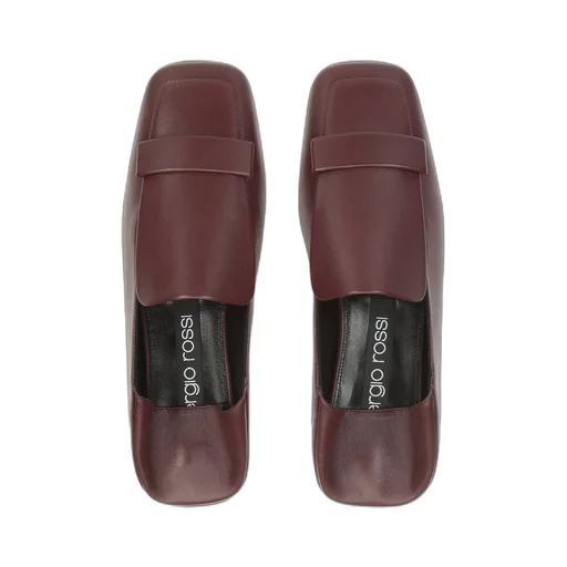 Square Head Loafer Shoes