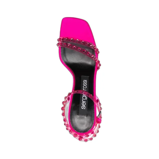 Crystal-Embellished Sandals