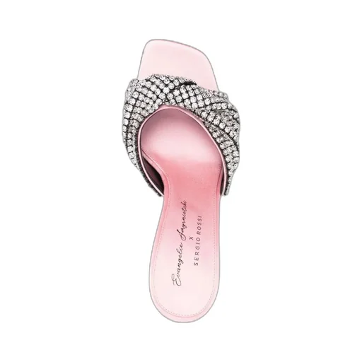 High-Heeled Muller Shoes