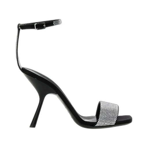 Logo High-Heeled Sandals