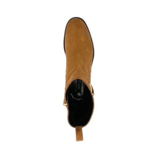 Round-Head Short Boots