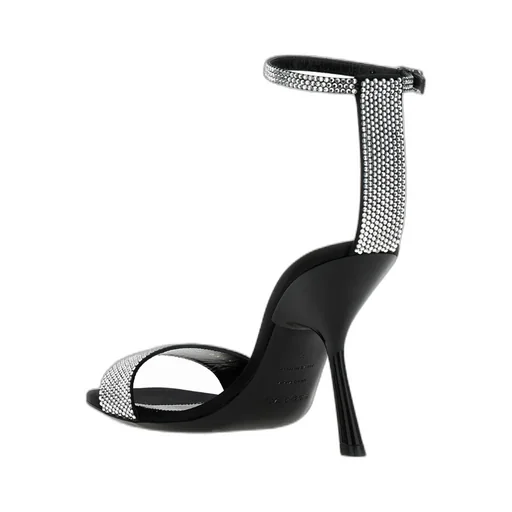 Logo High-Heeled Sandals