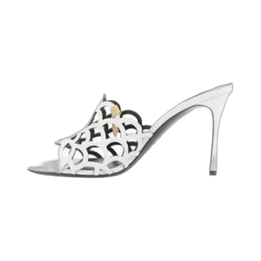 Round Head High-Heeled Sandals