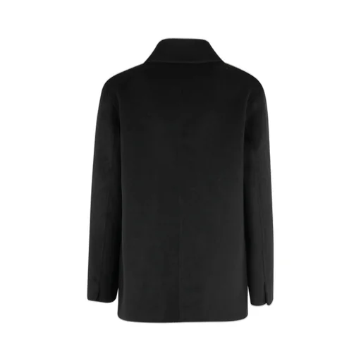 Double-Breasted Wool Coat