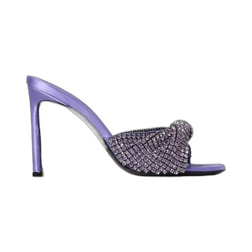 Embellished Slip-On Mules
