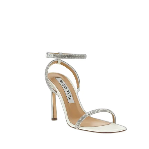 Square-Headed Stiletto Sandals