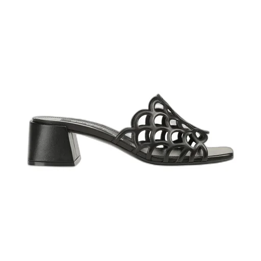 High Heeled Sandals With Thick Heels