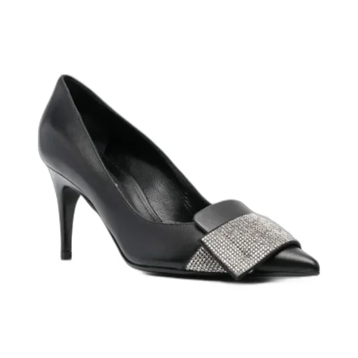Crystal Decorated High Heels