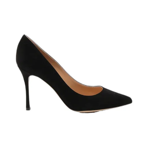 Godiva 90Mm Suede Pumps