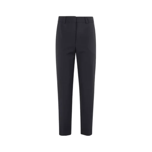 Four-Pocket Straight-Leg Casual Pants