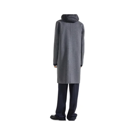 Double-Faced Hooded Coat