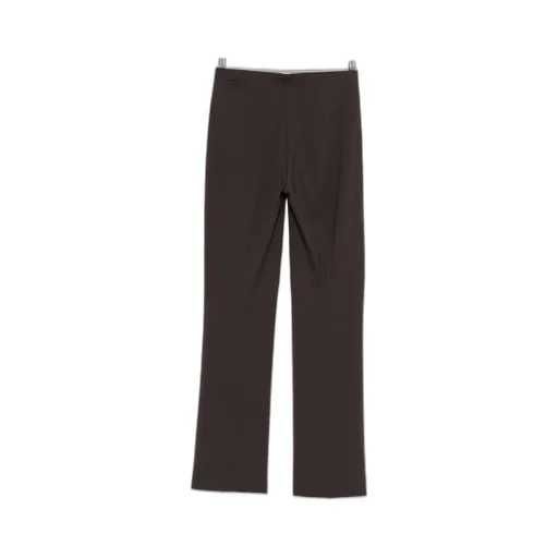 Straight-Leg Casual Trousers