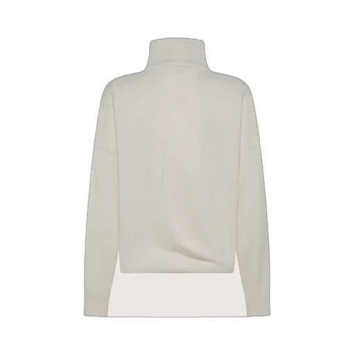 Turtleneck Twist-Front Sweater