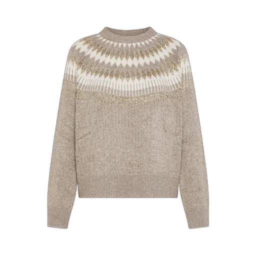 Geometric-Pattern Sweater