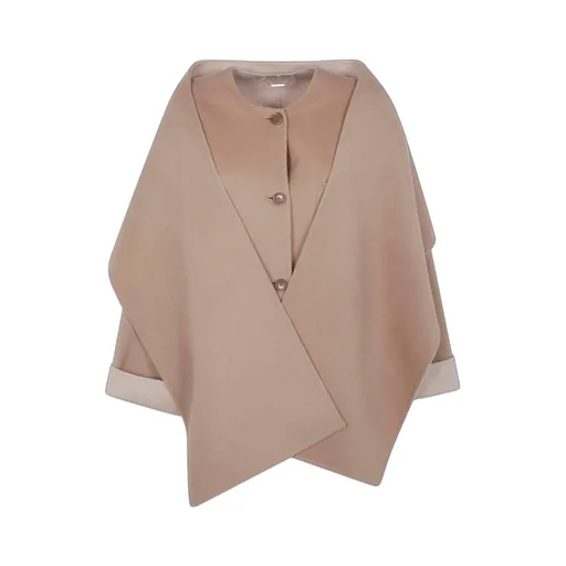 Patch-Pocket Wool Coat