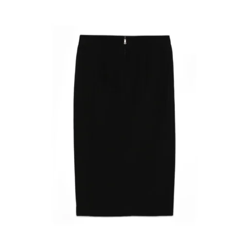 Zip-Detail Mini Skirt