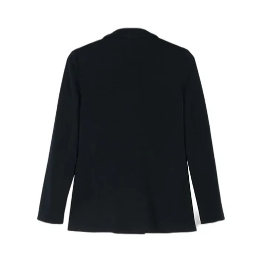 Double-Breasted Knitted Blazer