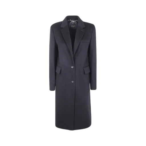 Notched-Lapel Coat