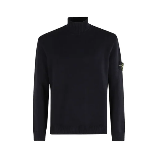 High Neck Knitted Sweater