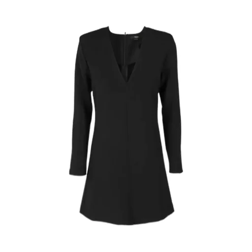 V-Neckline Mini Dress