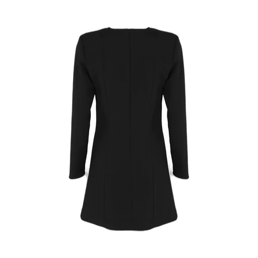 V-Neckline Mini Dress