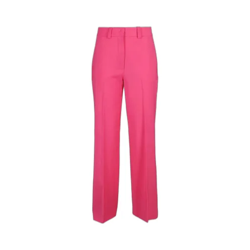 Straight-Leg Long Trousers