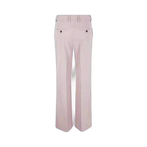 Buttoned-Pocket Wool Trousers