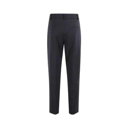 Four-Pocket Straight-Leg Casual Pants