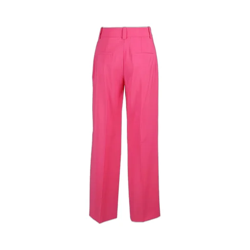 Straight-Leg Long Trousers