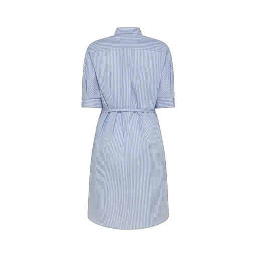 Striped Shirt Dress