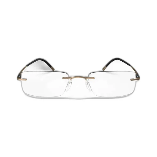 Rimless Rectangle-Frame Glasses
