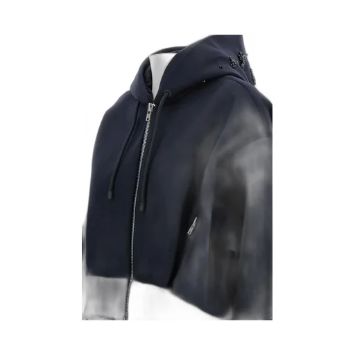Hooded Zip-Up Casual Jacket