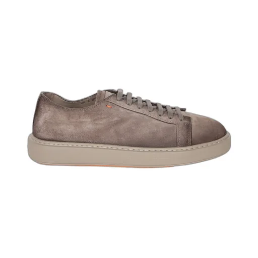 Round Toe Lace-Up Sneakers
