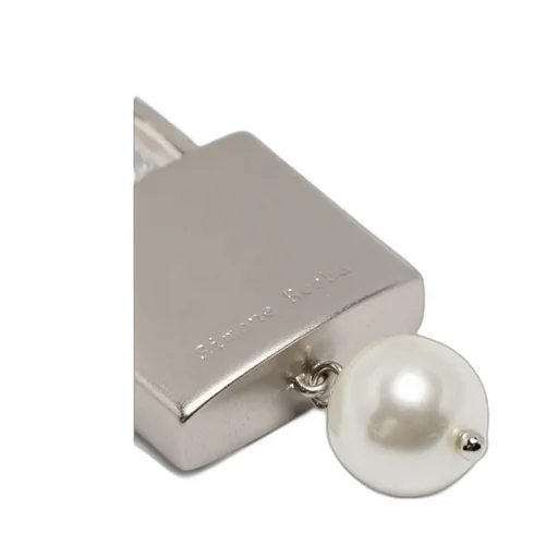Pearl Padlock Earrings
