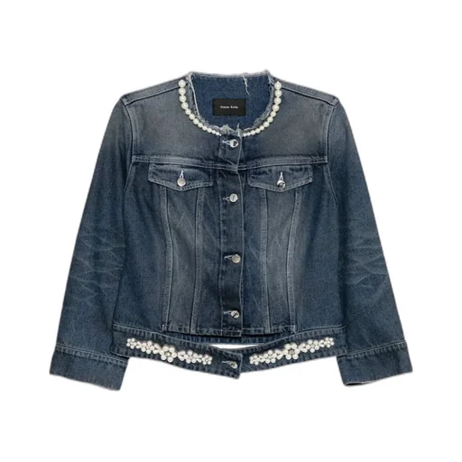 Embellished Crewneck Jacket