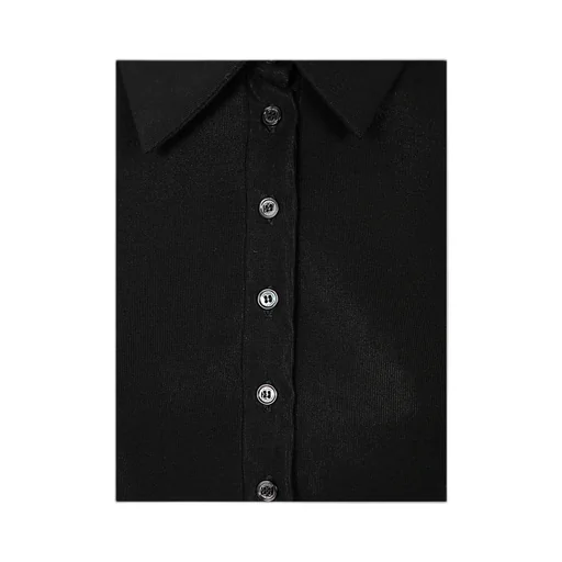 Long Sleeve Button-Up Blouse