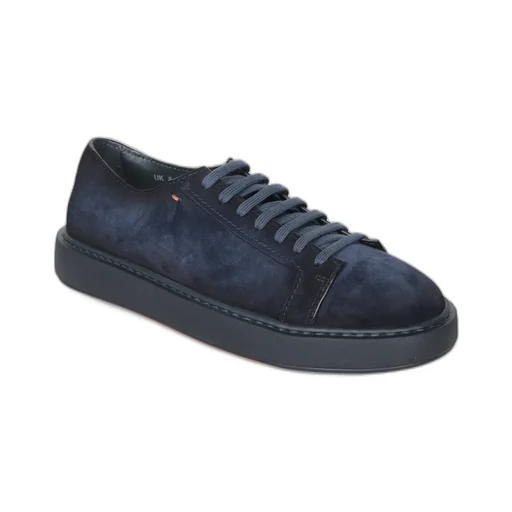 Round Toe Lace-Up Sneakers