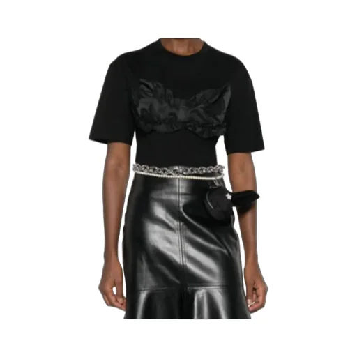 Ruffle Panel T-Shirt