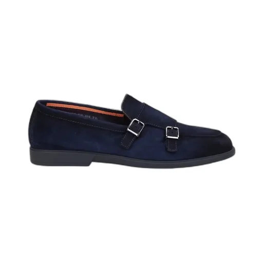 Buckle Detail Wrap Loafers