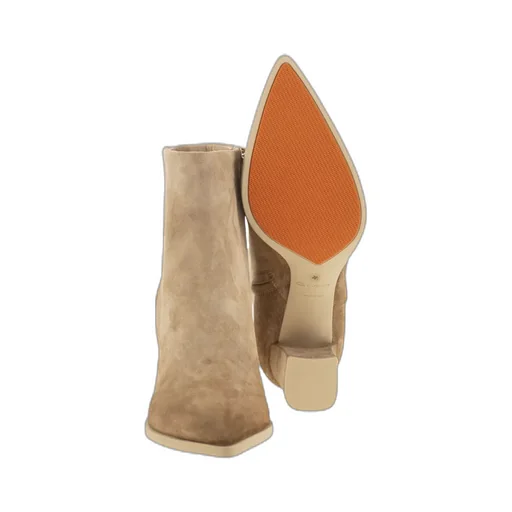 Mid Heel Ankle Boots