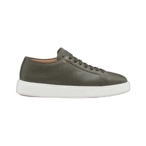 Round Toe Lace-Up Sneakers