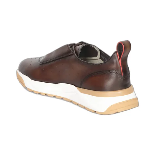 Slip-On Lace-Up Trainers